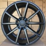Diski R17 5×112 J7.5 ET40 HAXER HX014 Black Half Matt