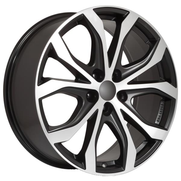 Diski R20 5x127 J9 ET52 Alutec W10X racing-black frontpolished