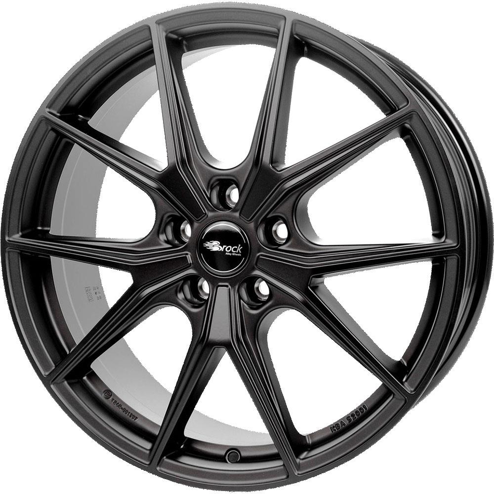 Diski R20 5x130 J10.5 ET55 Brock B40 Satin Black Matt (SBM)