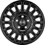 Diski R18 5×120 J8.5 ET38 OZ Racing Rally Raid Matt Black Silver Lettering