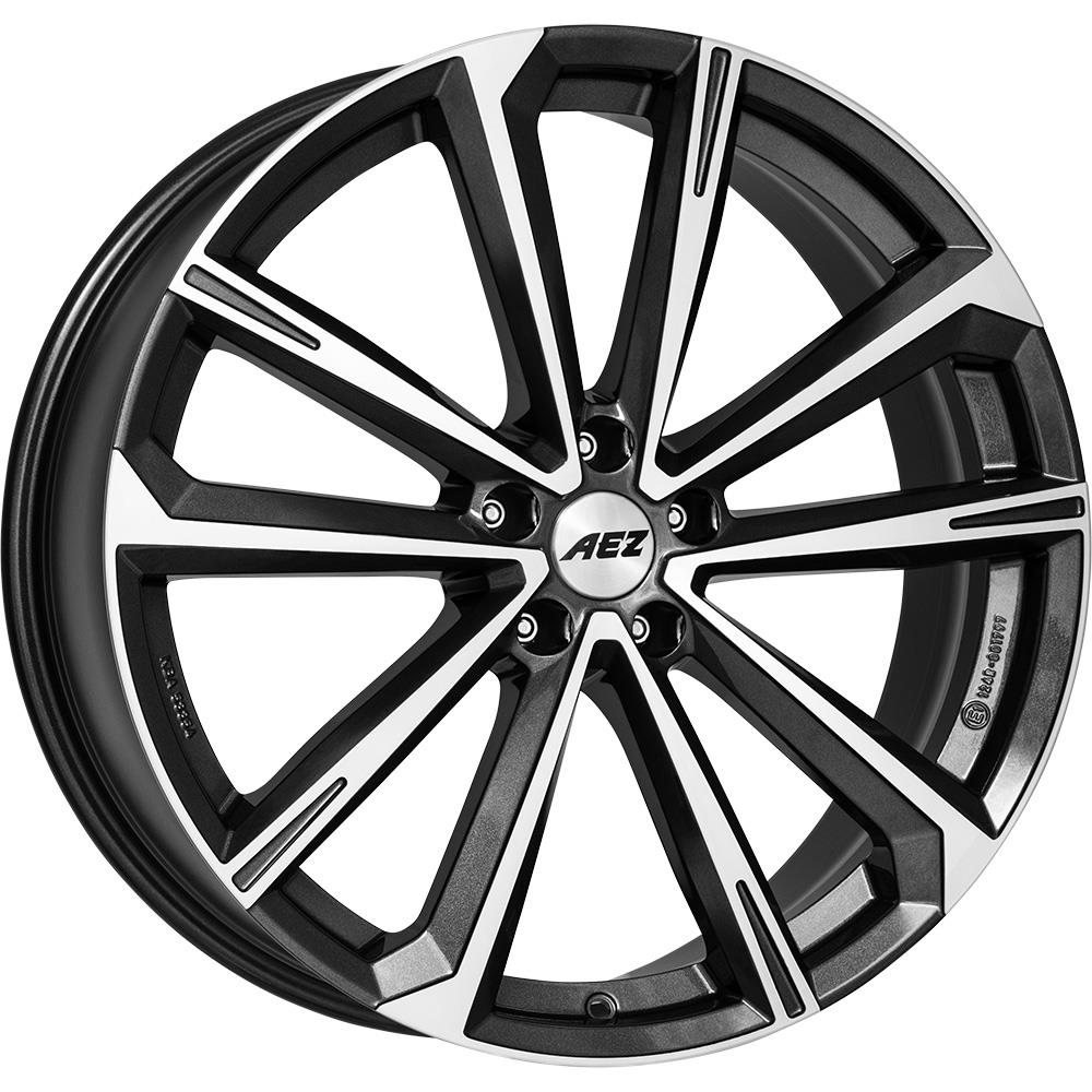 Diski R19 5x112 J8.5 ET40 AEZ Aruba dark Gunmetal/polished