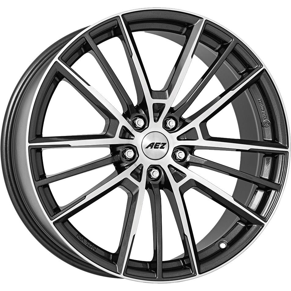 Diski R19 5x112 J8 ET30 AEZ Kaiman dark Gunmetal/polished