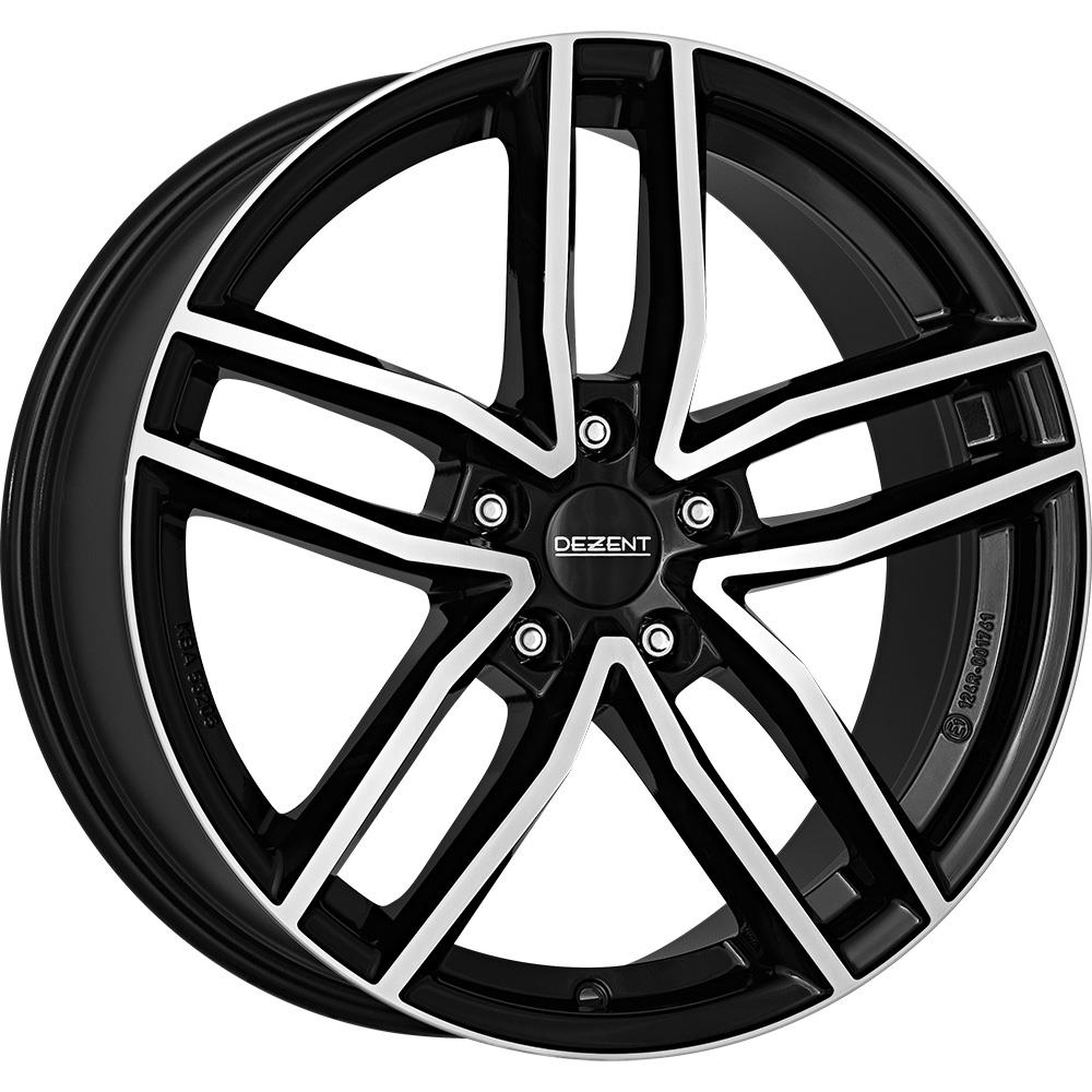 Diski R16 5x108 J6.5 ET48 Dezent TR dark Black/polished