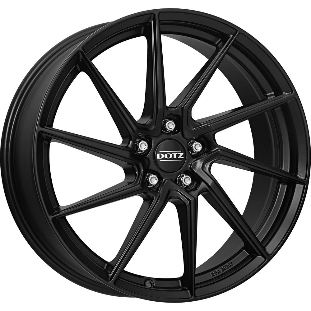 Diski R19 5x114.3 J8 ET48 Dotz Spa Black matt