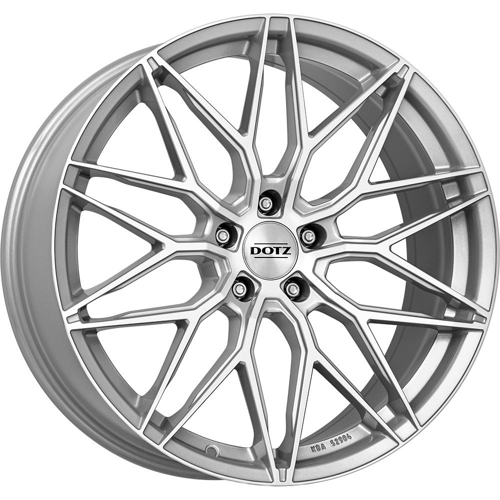 Diski R18 5x112 J8 ET40 Dotz Suzuka blaze Silver/polished