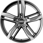 Diski R18 5×108 J8 ET45 Fondmetal Hexis Glossy Titanium Machined