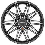 Diski R19 5×112 J8 ET26 Fondmetal Thoe Glossy Black Machined