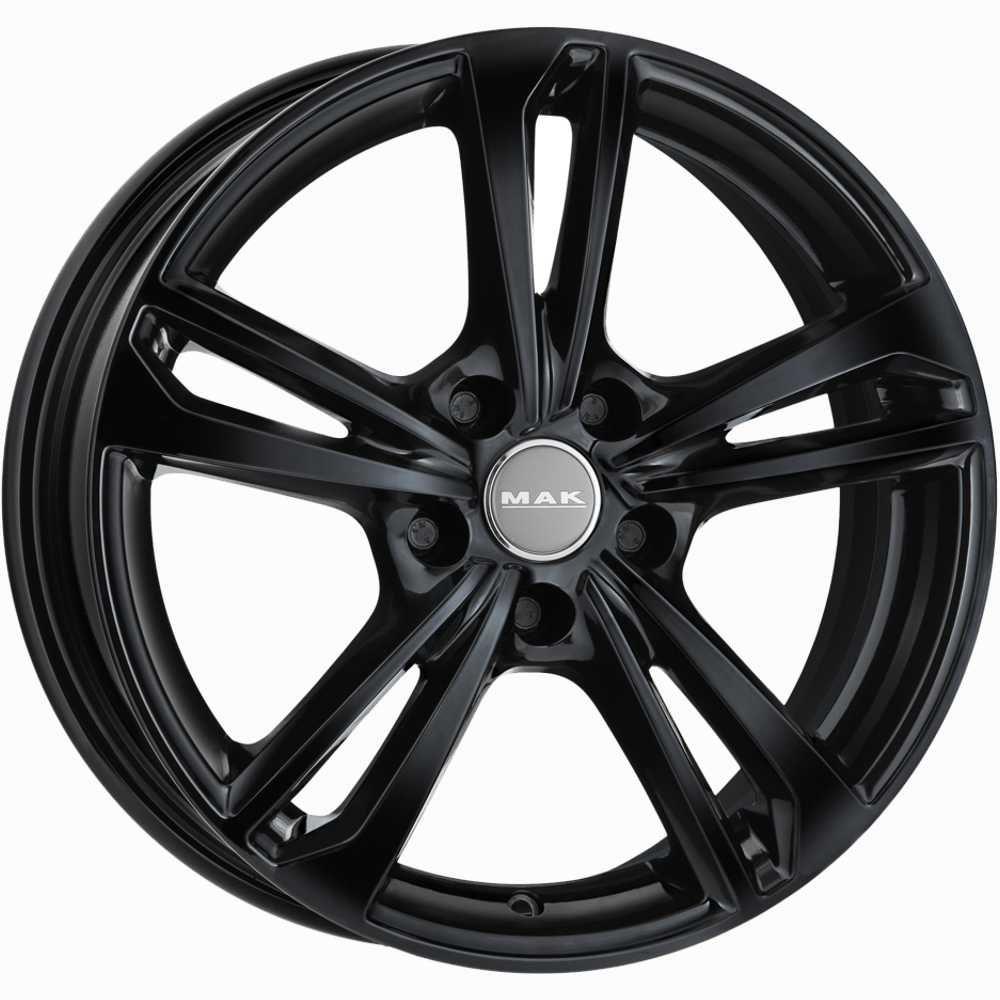 Diski R18 5x112 J8 ET39 MAK Emblema Gloss Black