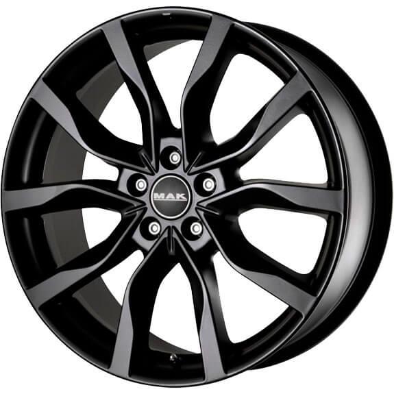 Diski R20 5x108 J8.5 ET45 MAK Highlands Matt Black