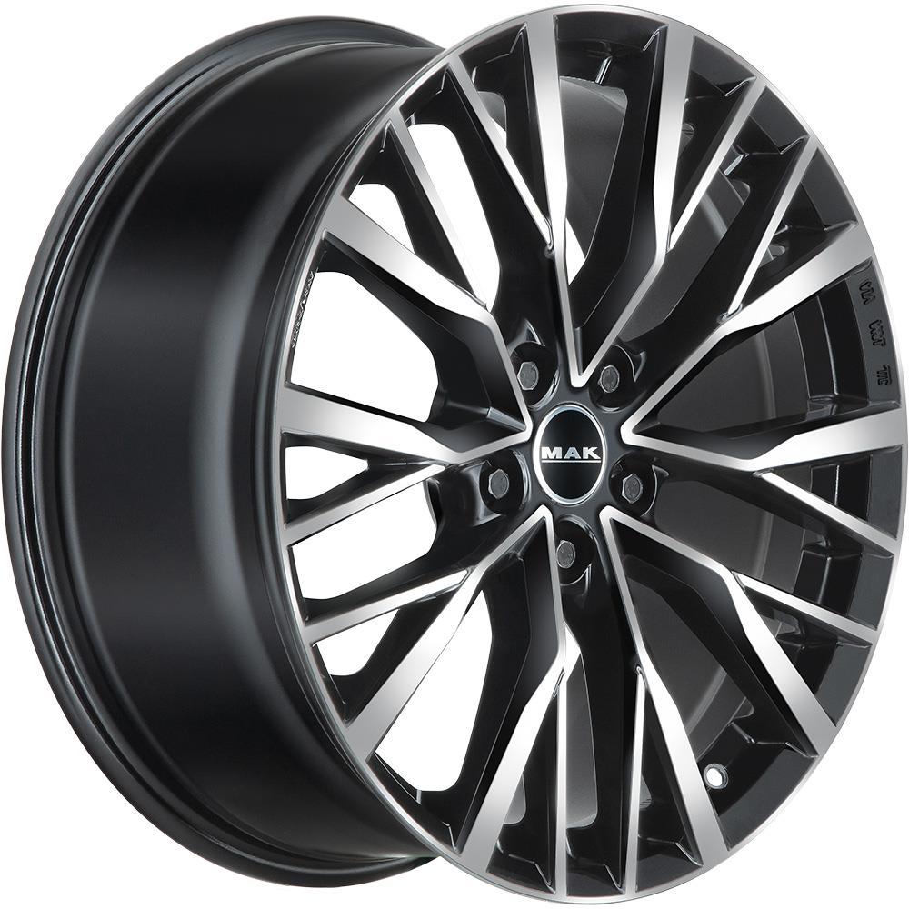 Diski R22 5x120 J10 ET42 MAK Kent Black Mirror