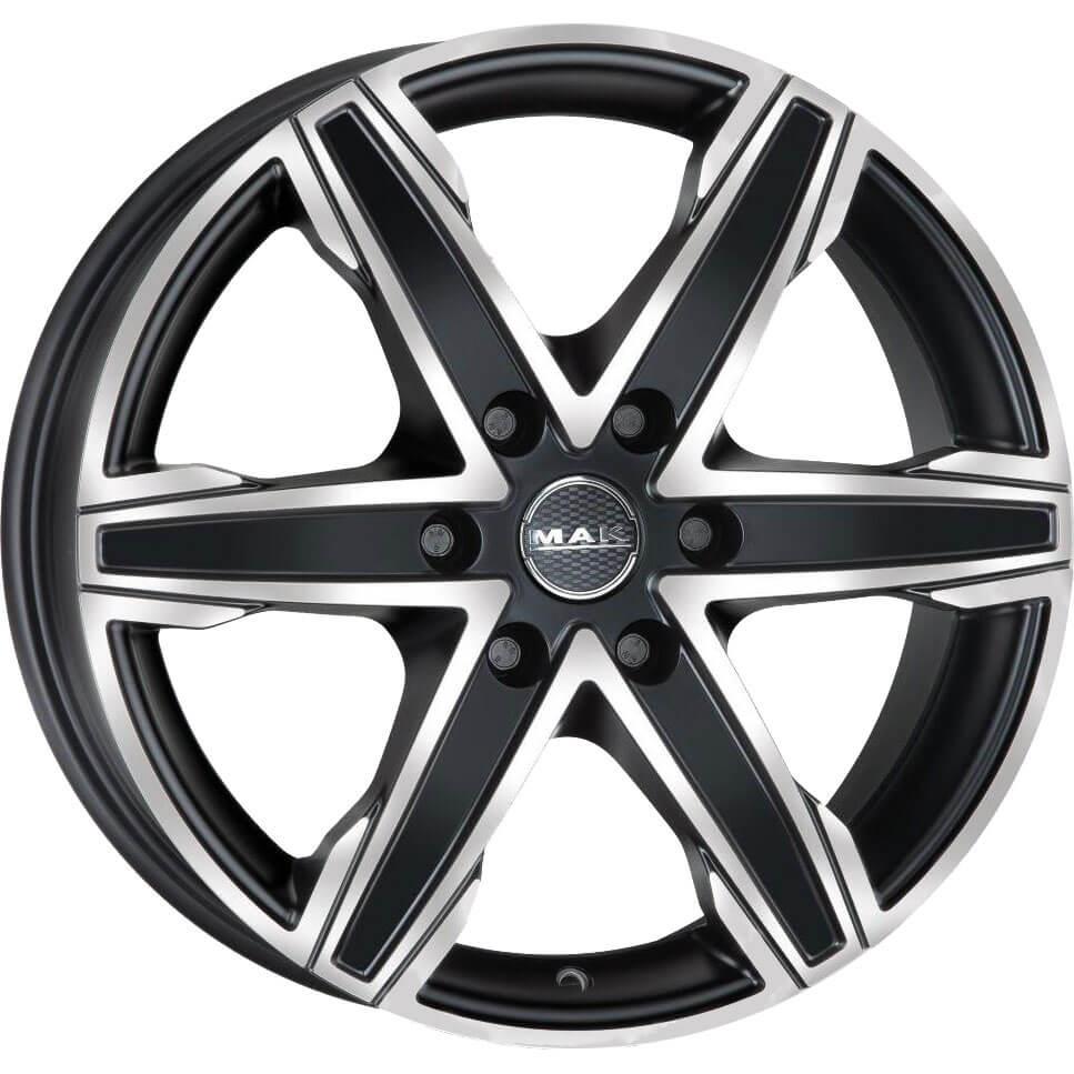 Diski R20 6x130 J9 ET60 MAK King 6 Ice Black