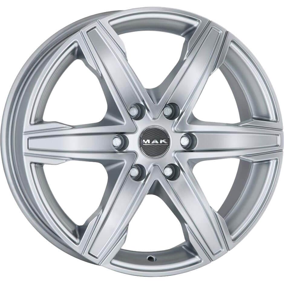 Diski R18 6x130 J8 ET54 MAK King 6 Silver