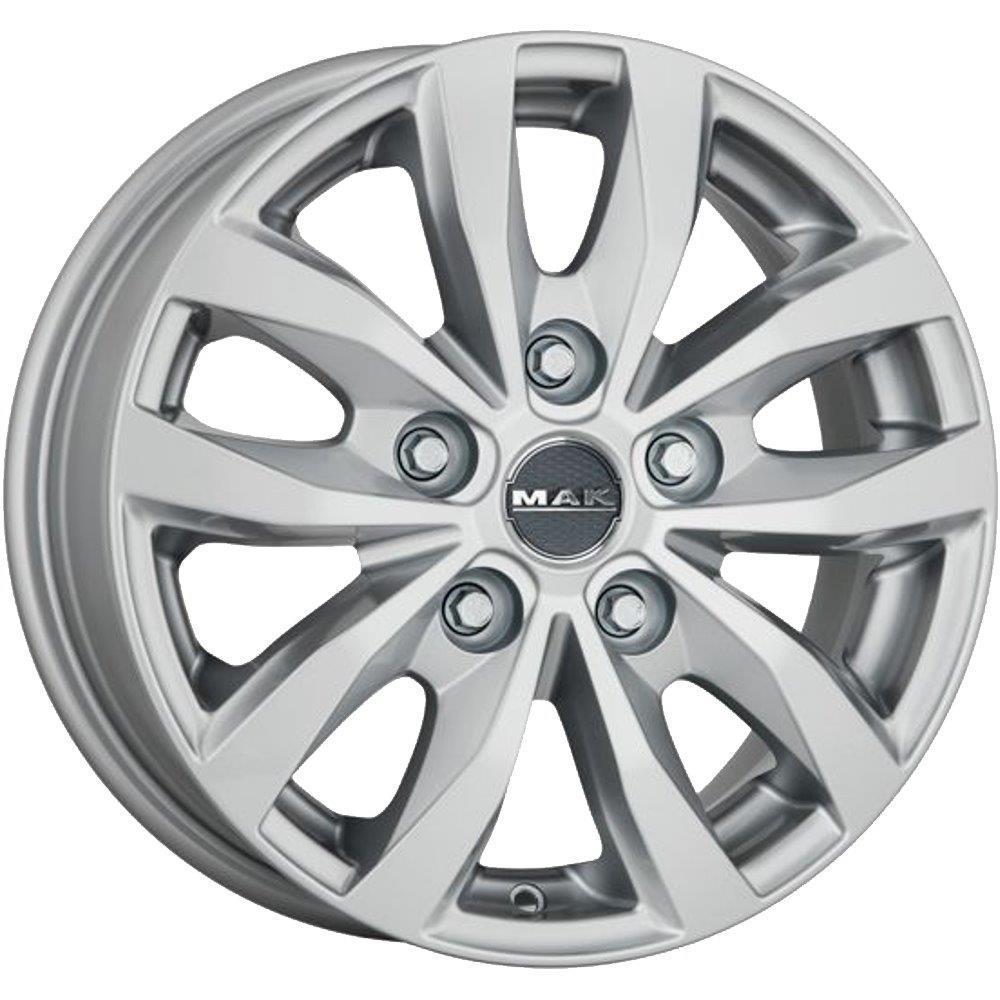 Diski R16 5x118 J6.5 ET47 MAK Load 5 Silver