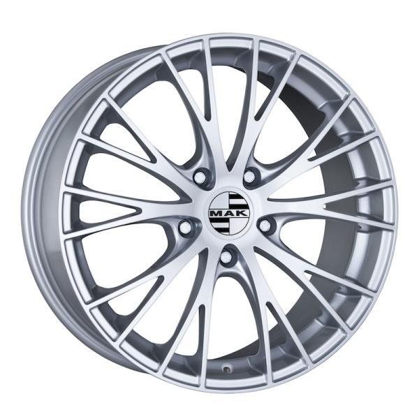 Diski R18 5x112 J8 ET21 MAK Rennen Silver