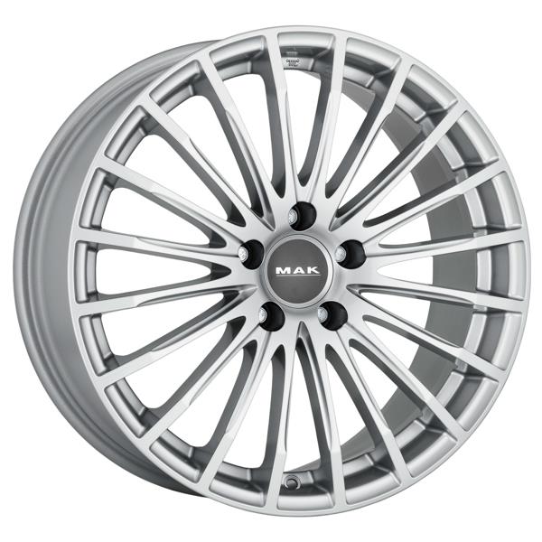 Diski R18 5x112 J8 ET35 MAK Starlight Silver