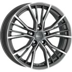 Diski R20 5×112 J8.5 ET40 MAK Union Gun Met-Mirror Face