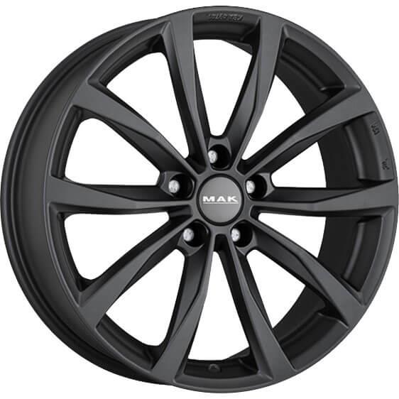 Diski R17 5x100 J7.5 ET35 MAK Wolf Gloss Black