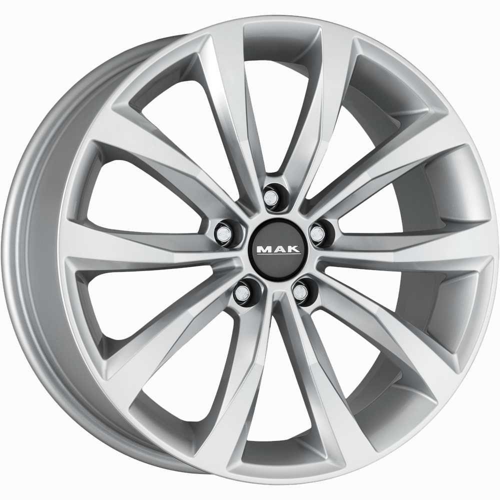 Diski R19 5x114.3 J8 ET50 MAK Wolf Silver