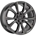 Diski R20 5×114.3 J9.5 ET45 MSW 27T Gloss Dark Grey