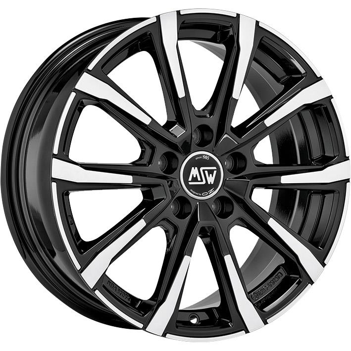 Diski R16 5x114.3 J6.5 ET32 MSW 79 Gloss Black Full Polished