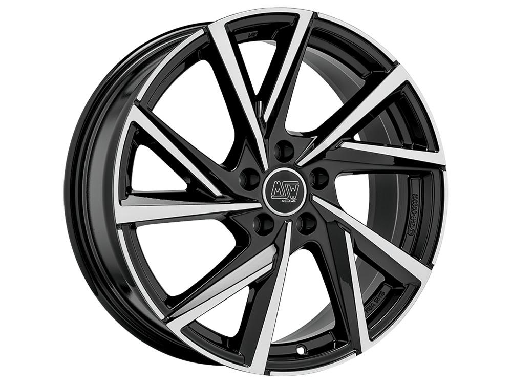 Diski R19 5x112 J8 ET38 MSW 80-5 Gloss Black Full Polished