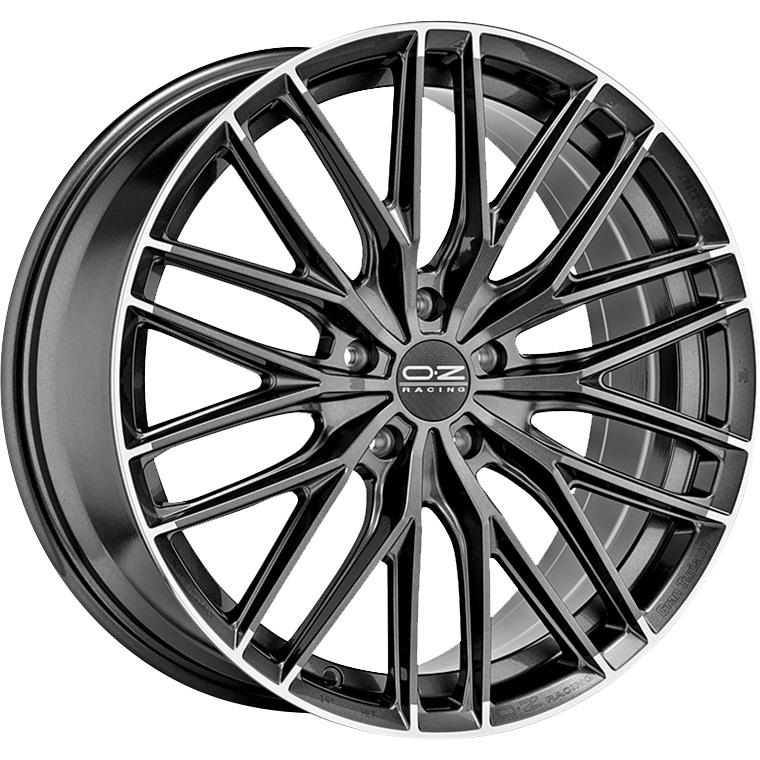 Diski R19 5x114.3 J8.5 ET35 OZ Racing Gran Turismo HLT Star Graphite Diamond Lip