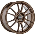 Diski R18 5×100 J8 ET48 OZ Racing Ultraleggera Matt Bronze