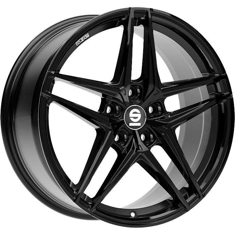 Diski R18 5x120 J8 ET29 Sparco Record Gloss Black