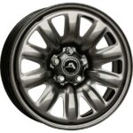 Diski R16 5×114.3 J6.5 ET50 Alcar HybridRad 130400A Anthracite