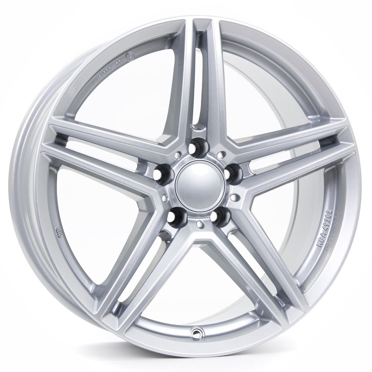 Diski R17 5x112 J7.5 ET45 Alutec M10 polar-silver