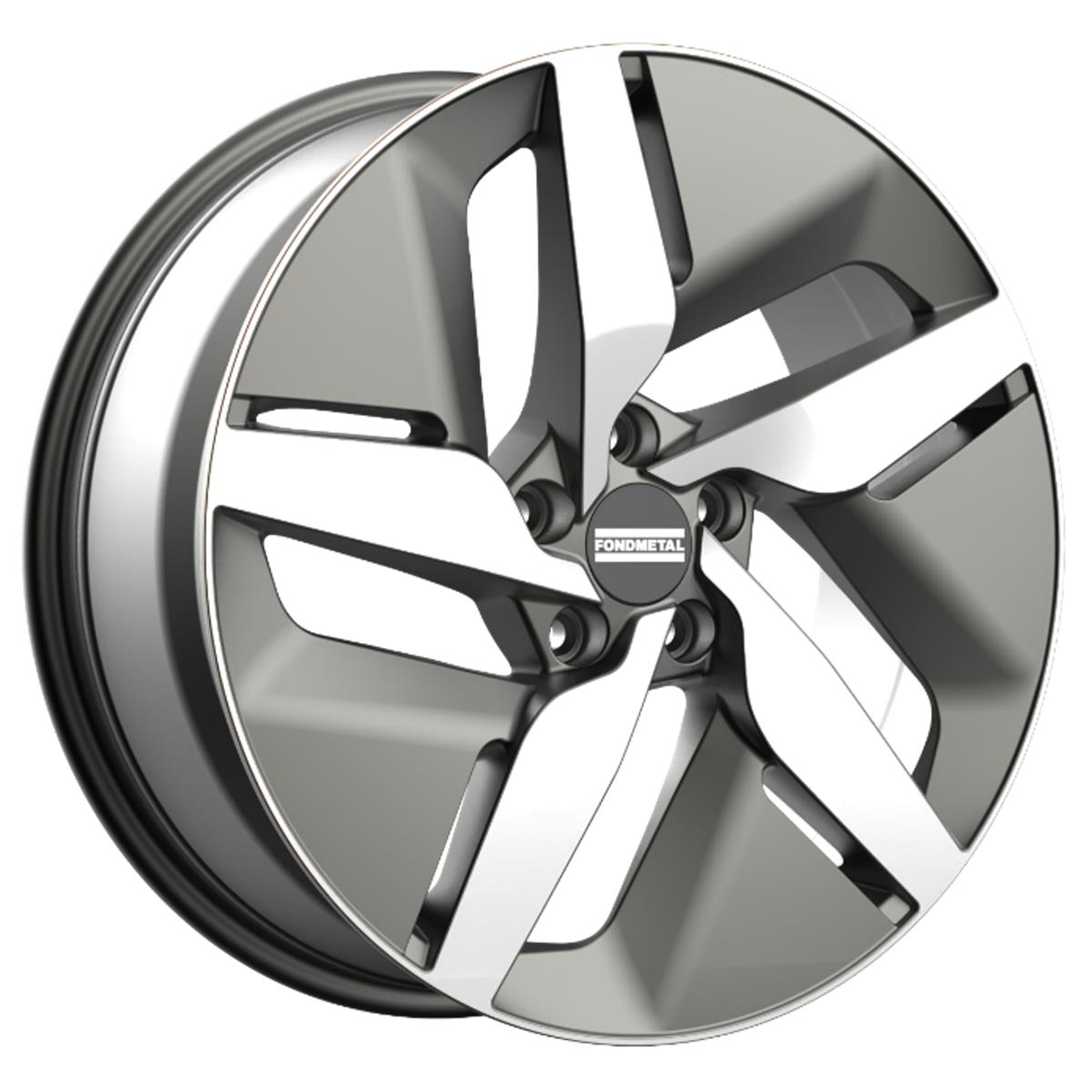 Diski R20 5x112 J9 ET28 Fondmetal e-Joule Glossy Titanium Machined