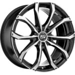 Diski R17 5×108 J7.5 ET45 MSW 48 Gloss Black Full Polished