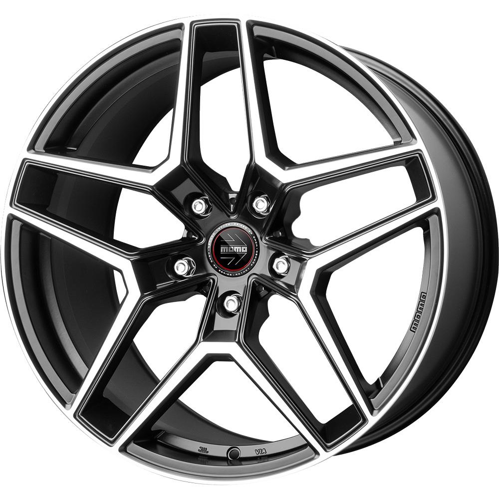 Diski R20 5x130 J9 ET50 Momo RF-06 Matt Black Polished