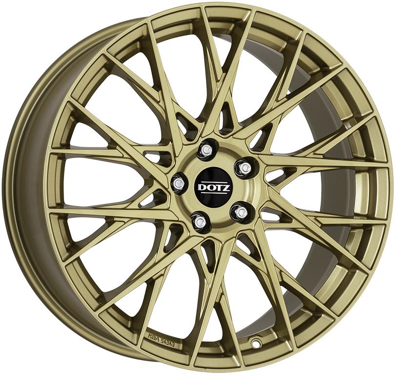 Diski R20 5x112 J8 ET45 Dotz Fuji Gold