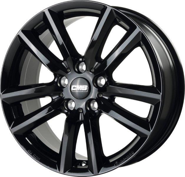 Diski R17 5x108 J7 ET42 CMS C27 Complete Black Gloss