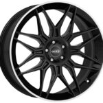 Diski R22 5×112 J10.5 ET20 Dotz LongBeach dark Black/polished lip