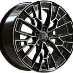 Diski R20 5×112 J9 ET41 Fondmetal 1972 Glossy Black Machined