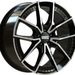 Diski R19 5×112 J8.5 ET45 Fondmetal Elatha Glossy Black Machined