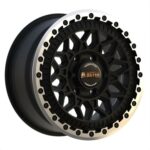 Diski R20 6×139.7 J9 ET28 Fondmetal Bluster Matt Black Machined Lip