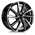 Diski R15 5×112 J6 ET47 Avus AC-518 Black Polished