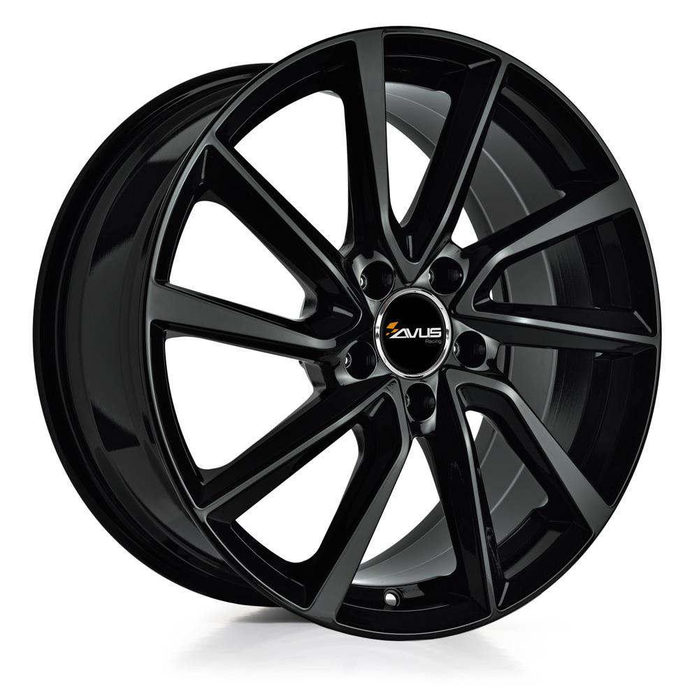 Diski R17 5x108 J7 ET50 Avus AC-518 Black