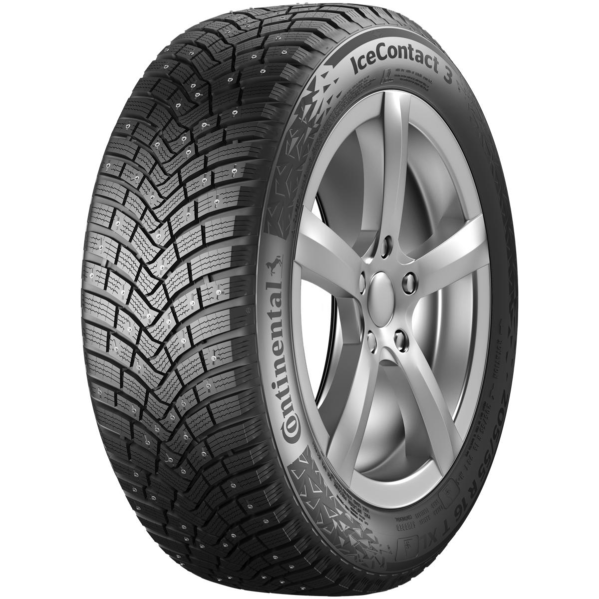 295/35R21 107T CONTINENTAL ICECONTACT 3 M+S 3PMSF DOT21 (With Studs)