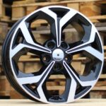 Diski R16 5×114.3 J6 ET50 RACINGLINE FE175 KIA Black Polished