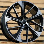 Diski R21 5×112 J8.5 ET34 RACINGLINE B5907 AUDI Black Polished