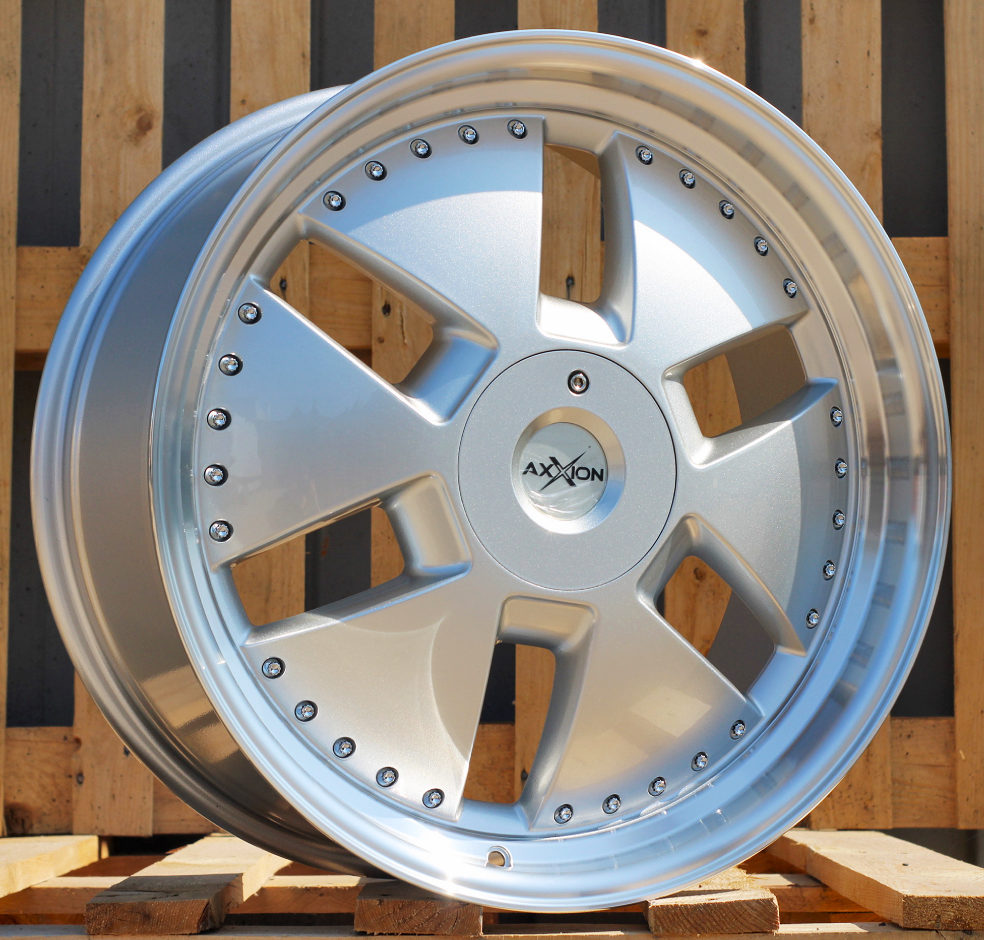 Diski R20 5x112 J9 ET30 RACINGLINE AT674 MERCEDES Silver +Polished Lip