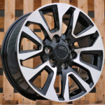 Diski R17 6×139.7 J7.5 ET25 RACINGLINE B1743 TOYOTA Black Polished