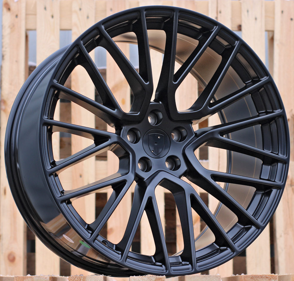 Diski R21 5x112 J9 ET26 RACINGLINE FE179 PORCHE Black Half Matt (Rear+Front)