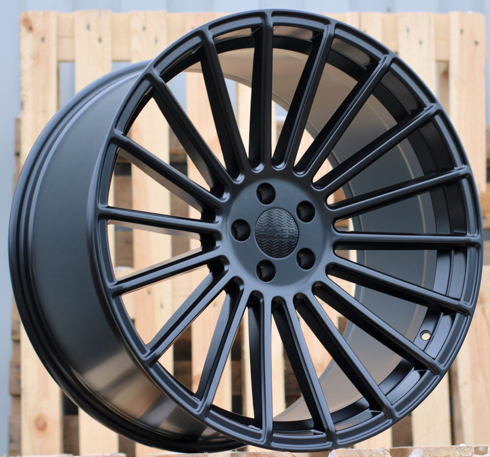 Diski R22 5x108 J9 ET40 HAXER HX010 Black Half Matt