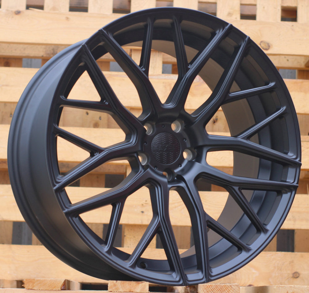 Diski R21 5x108 J9 ET40 HAXER HX038 Black Half Matt