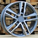 Diski R17 5×120 J7.5 ET50 RACINGLINE BK424 VW Grey Polished